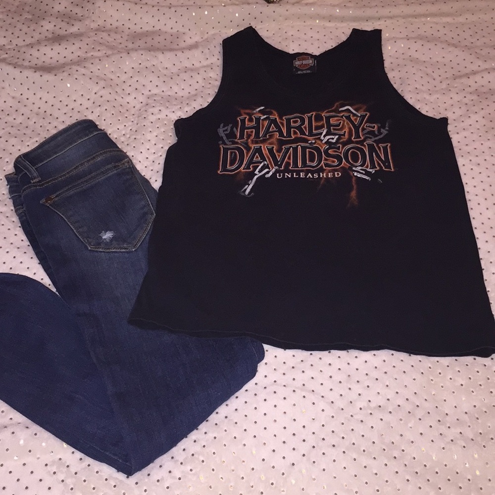 🕶Harley Davidson tank top